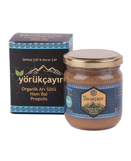 Organik Arı Sütü Bal Propolis Karışım